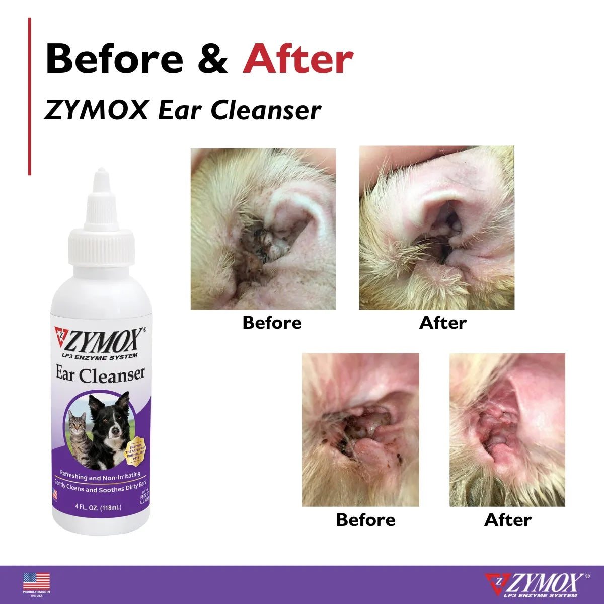 Zymox Ear Cleanser, 4oz