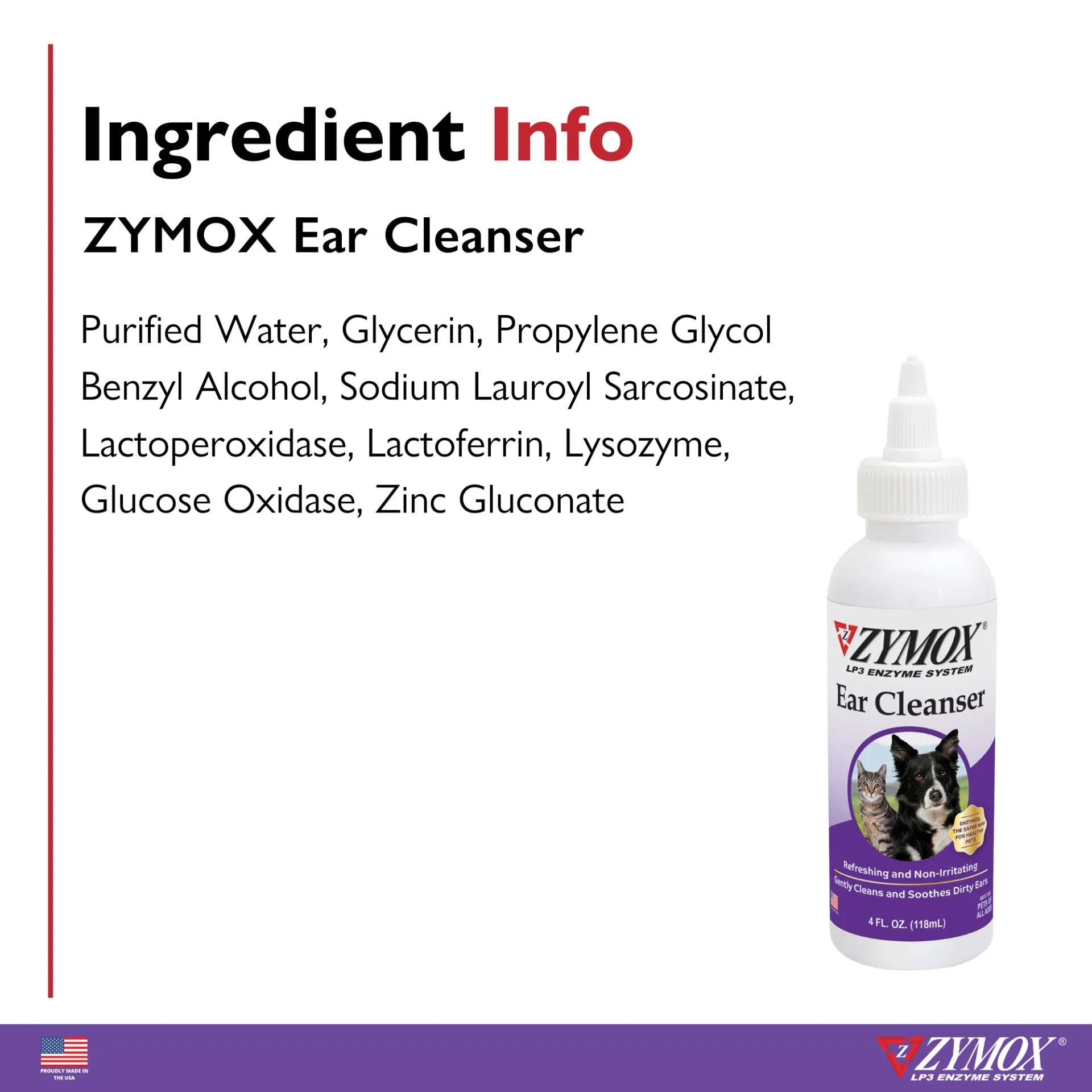 Zymox Ear Cleanser, 4oz